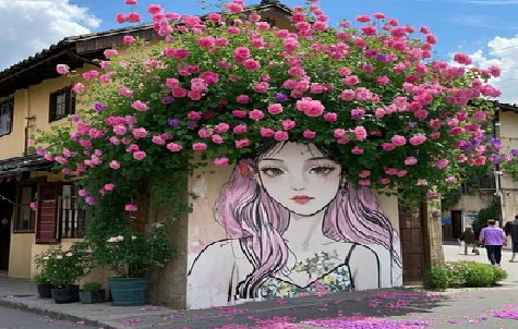 全椒怎么设计网红打卡墙绘