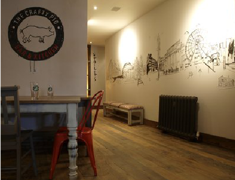 全椒教你判断手绘墙质量的好坏。