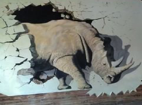 全椒在墙绘中，如何绘制3D效果？