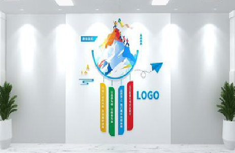 全椒公司企业形象墙的工艺材料有哪些？